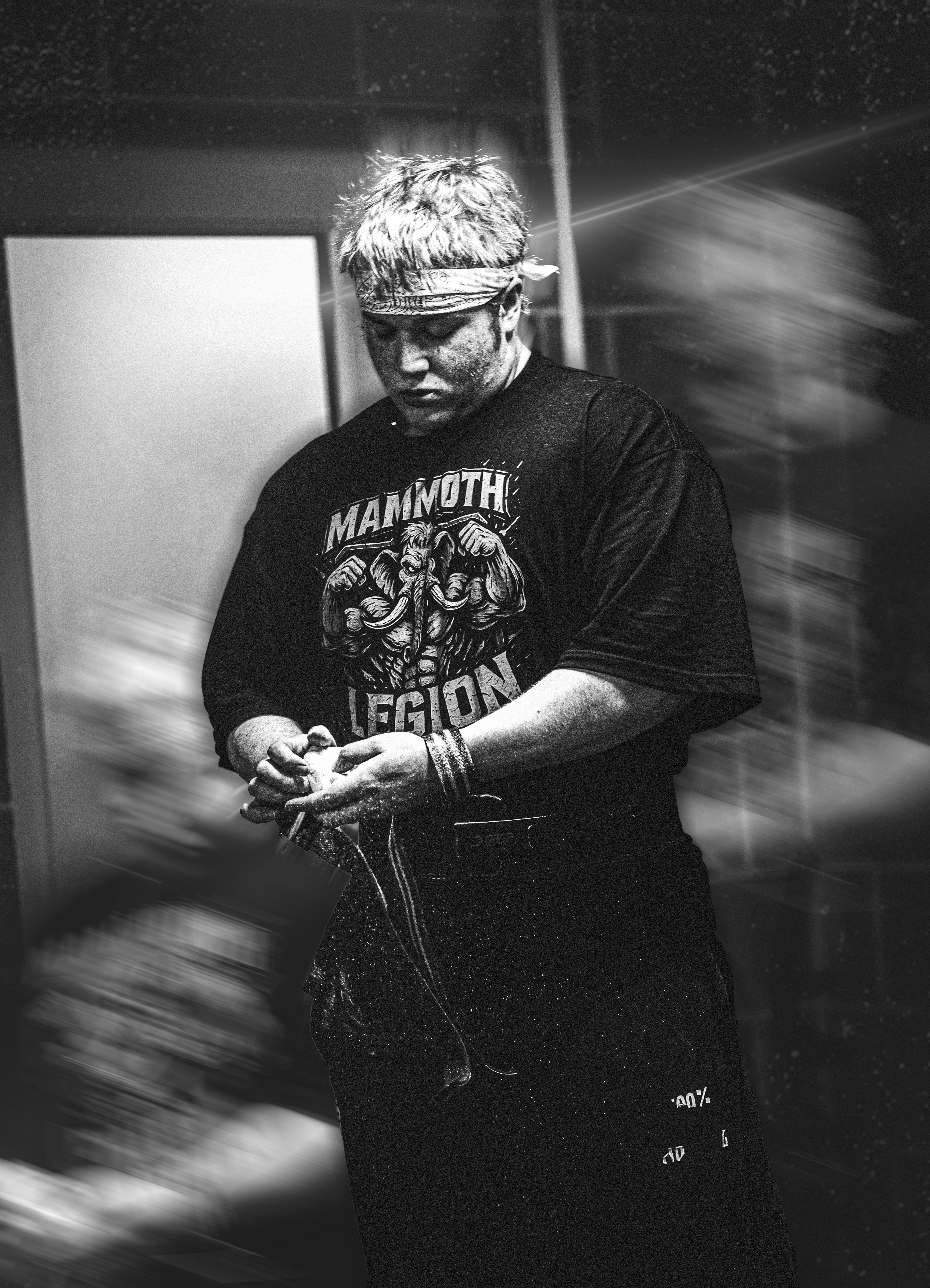 MAMMOTH LEGION “EVERY REP IS WAR” OVERSIZED TEE