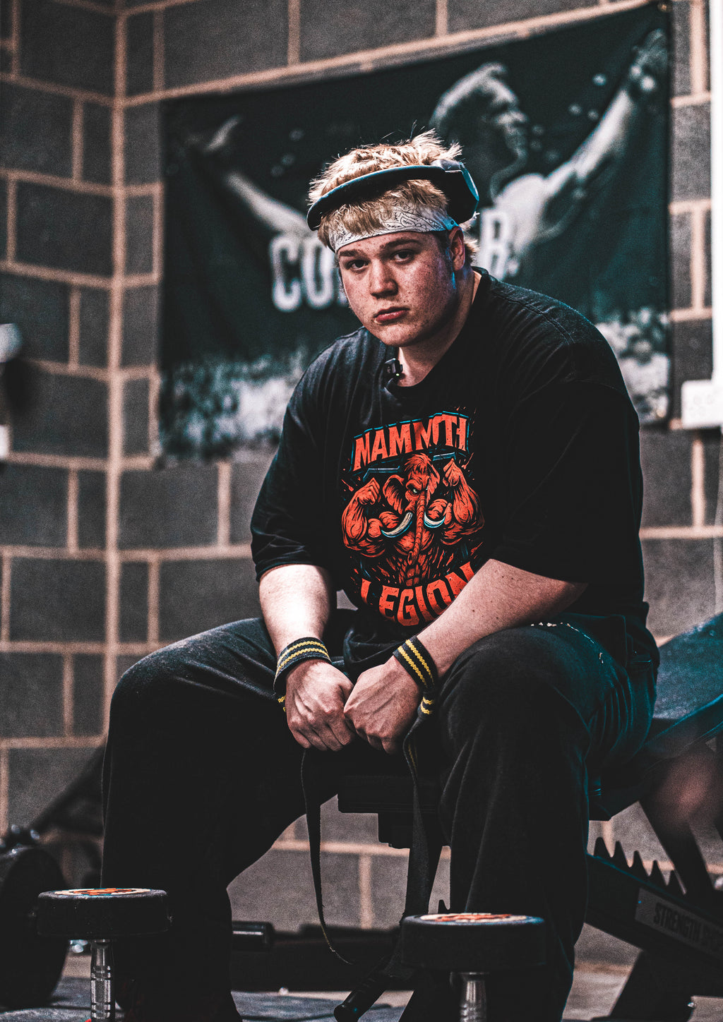 MAMMOTH LEGION “EVERY REP IS WAR” OVERSIZED TEE