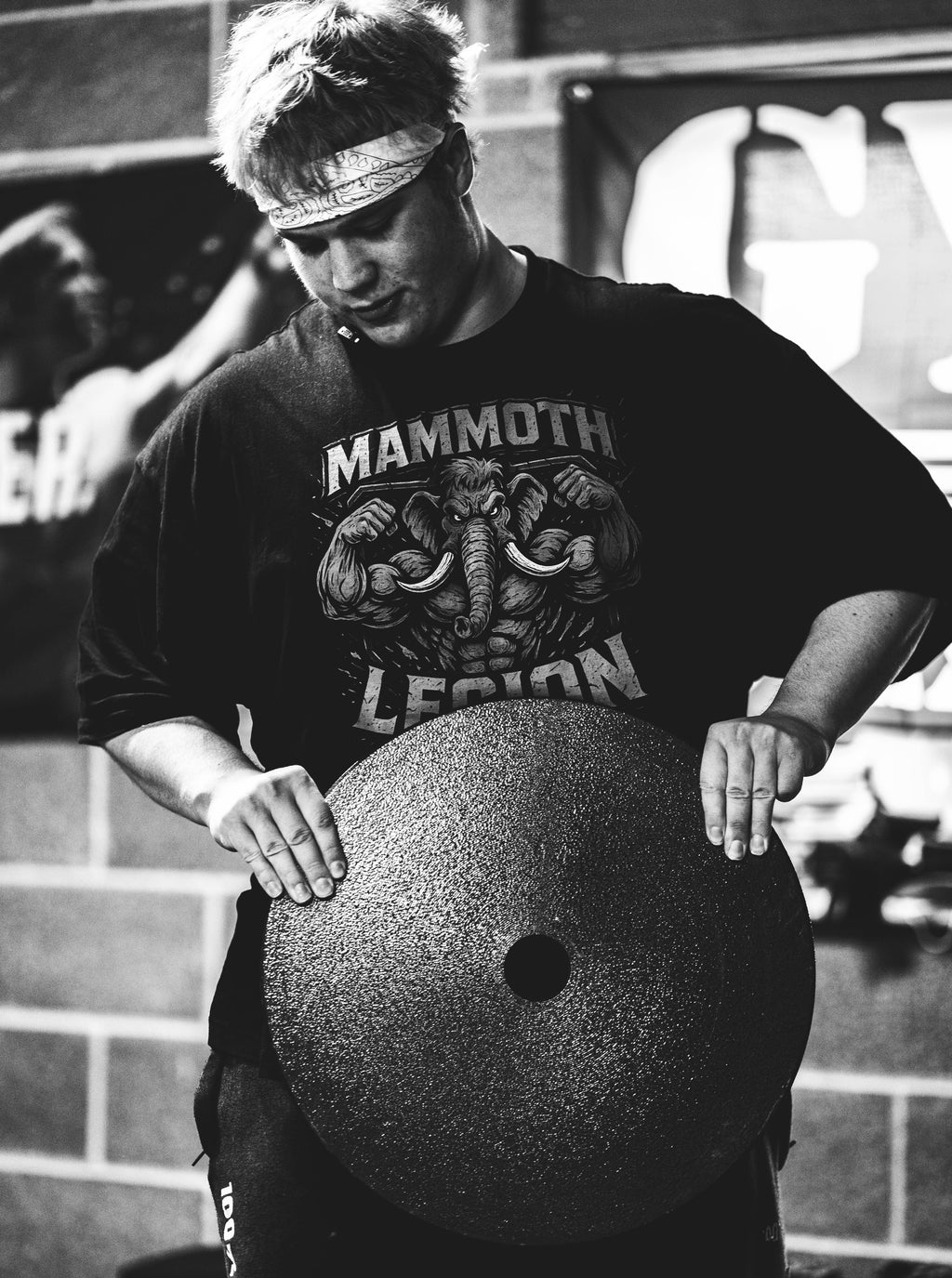 MAMMOTH LEGION “EVERY REP IS WAR” OVERSIZED TEE